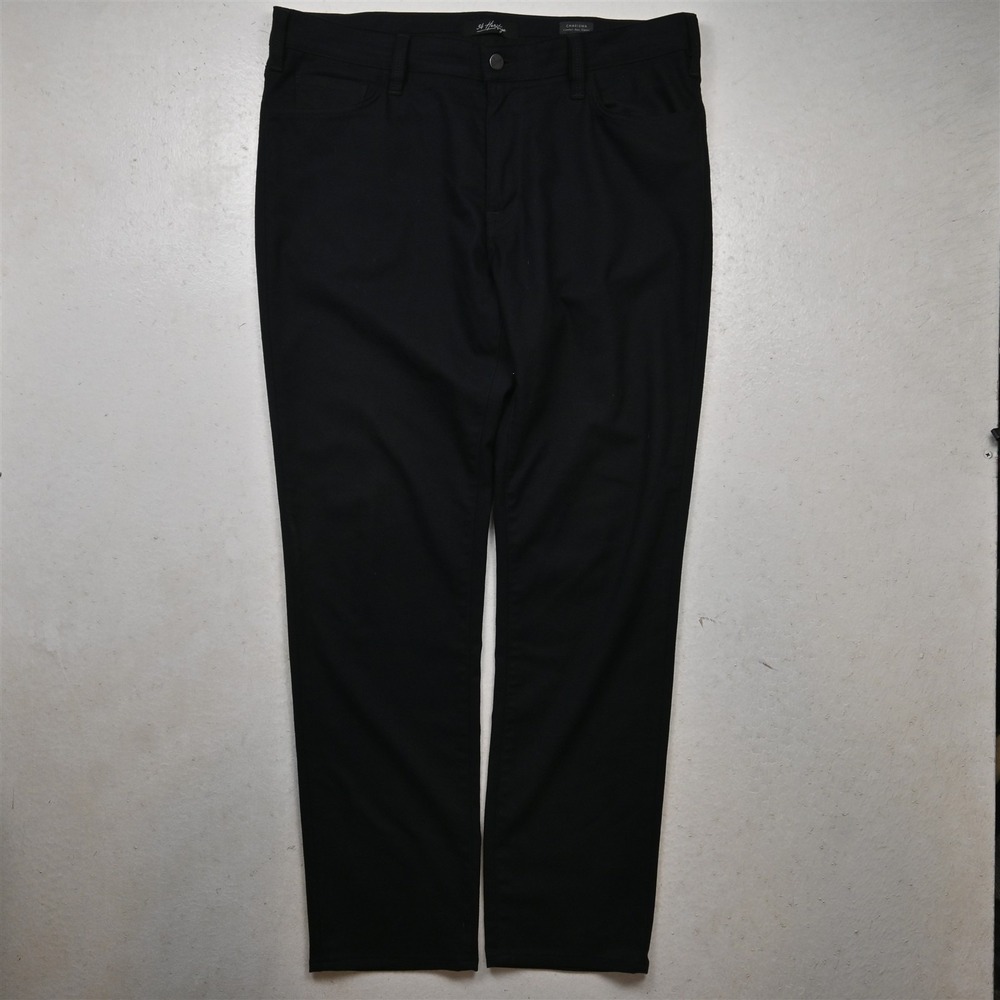 34 Heritage 40x34 Navy Blue Knit Stretch Charisma Comfort Classic Straight Jeans